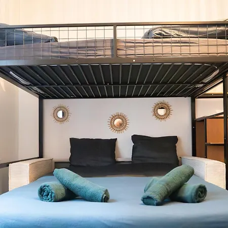 Charming With Sofa, Bed And Terrace-as Apartament