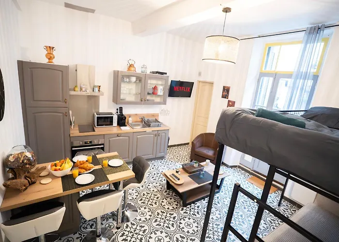 Charming With Sofa, Bed And Terrace-as * 카르카손